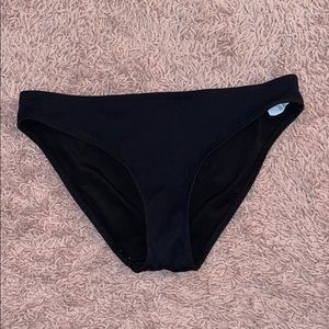 Aerie Black Bikini Bottoms